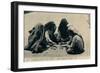 Children Playing in the Street, Egypt-null-Framed Photographic Print