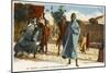 Children Playing in the Street in Dakar, Senegal-null-Mounted Photographic Print