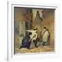 Children Playing Near Parish Church-Gott-Framed Giclee Print