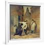 Children Playing Near Parish Church-Gott-Framed Giclee Print