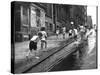 Children Playing on 103rd Street in Puerto Rican Community in Harlem-Ralph Morse-Stretched Canvas