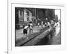 Children Playing on 103rd Street in Puerto Rican Community in Harlem-Ralph Morse-Framed Photographic Print