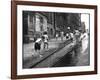 Children Playing on 103rd Street in Puerto Rican Community in Harlem-Ralph Morse-Framed Photographic Print