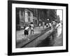 Children Playing on 103rd Street in Puerto Rican Community in Harlem-Ralph Morse-Framed Photographic Print