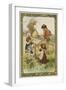 Children Playing on a Seesaw-null-Framed Giclee Print