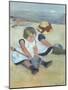 Children Playing on the Beach, 1884-Mary Cassatt-Mounted Art Print