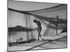 Children Playing on the Beach Collecting Mussels, Clams, and Oysters-null-Mounted Photographic Print