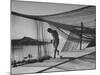 Children Playing on the Beach Collecting Mussels, Clams, and Oysters-null-Mounted Photographic Print