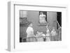 Children playing on the street on 61st Street, between 1st and 3rd Avenues, New York City, 1938-Walker Evans-Framed Photographic Print