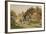 Children Playing Outside a Cottage in a Village-Arthur Claude Strachan-Framed Giclee Print