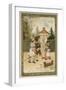 Children Playing Soldiers-null-Framed Giclee Print