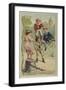 Children Playing Tag-null-Framed Giclee Print