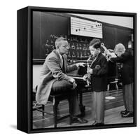 Children Playing Various Musical Instruments-Nina Leen-Framed Stretched Canvas