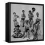 Children Playing Various Musical Instruments-Nina Leen-Framed Stretched Canvas