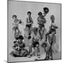 Children Playing Various Musical Instruments-Nina Leen-Mounted Photographic Print