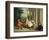 Children Playing with a Hobby Horse, c.1741-47-Joseph Francis Nollekens-Framed Giclee Print
