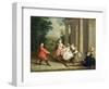 Children Playing with a Hobby Horse, c.1741-47-Joseph Francis Nollekens-Framed Giclee Print