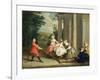 Children Playing with a Hobby Horse, c.1741-47-Joseph Francis Nollekens-Framed Giclee Print