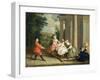 Children Playing with a Hobby Horse, c.1741-47-Joseph Francis Nollekens-Framed Giclee Print