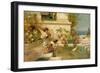 Children Playing with Boats, 1900-William Stephen Coleman-Framed Giclee Print