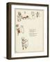 Children Playing with Hoops and Sticks-Kate Greenaway-Framed Art Print