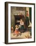 Children Playing-Jan Walraven-Framed Giclee Print