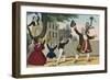 Children Raise their Arms in Joy with their Teacher-Charles Butler-Framed Art Print