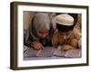 Children Read Together from Muslim's Holy Quran in Karachi, Pakistan-null-Framed Photographic Print