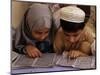 Children Read Together from Muslim's Holy Quran in Karachi, Pakistan-null-Mounted Photographic Print