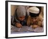 Children Read Together from Muslim's Holy Quran in Karachi, Pakistan-null-Framed Photographic Print