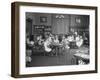 Children Reading in the Reading Room of an Unidentified Branch of the Queens Borough Public Library-William Davis Hassler-Framed Photographic Print