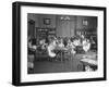 Children Reading in the Reading Room of an Unidentified Branch of the Queens Borough Public Library-William Davis Hassler-Framed Photographic Print