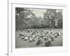 Children Resting in Deck Chairs, Bostall Woods Open Air School, London, 1907-null-Framed Premium Photographic Print