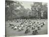 Children Resting in Deck Chairs, Bostall Woods Open Air School, London, 1907-null-Stretched Canvas