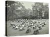 Children Resting in Deck Chairs, Bostall Woods Open Air School, London, 1907-null-Stretched Canvas