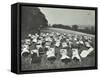 Children Resting in Deck Chairs, Shrewsbury House Open Air School, London, 1908-null-Framed Stretched Canvas