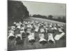 Children Resting in Deck Chairs, Shrewsbury House Open Air School, London, 1908-null-Mounted Photographic Print