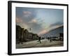 Children Run Across the Street as Spring Temperatures Return to Kabul-null-Framed Photographic Print