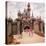 Children Running Through Gate of Sleeping Beauty's Castle at Walt Disney's Theme Park, Disneyland-Allan Grant-Stretched Canvas