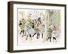 Children's Affection in 1892-Maurice Charles Mathieu Bonvoisin-Framed Giclee Print