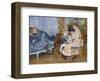 Children’s Afternoon at Wargemont, 1884-Pierre-Auguste Renoir-Framed Art Print