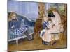 Children's Afternoon at Wargemont, 1884-Pierre-Auguste Renoir-Mounted Giclee Print