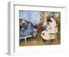 Children's Afternoon at Wargemont, 1884-Pierre-Auguste Renoir-Framed Giclee Print