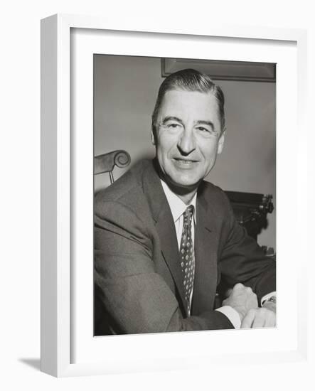 Children's Author and Illustrator, Ted Geisel, Better known by His Pseudonym, Dr. Seuss-null-Framed Photo