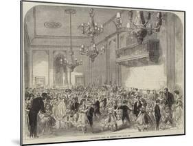 Children's Ball at Boston-null-Mounted Giclee Print