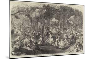 Children's Ball in the Pre Catalan, Bois De Boulogne, Paris-Jules Pelcoq-Mounted Giclee Print