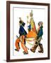 "Children's Circus Parade,"May 18, 1929-Lawrence Toney-Framed Giclee Print