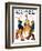 "Children's Circus Parade," Saturday Evening Post Cover, May 18, 1929-Lawrence Toney-Framed Giclee Print