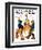 "Children's Circus Parade," Saturday Evening Post Cover, May 18, 1929-Lawrence Toney-Framed Giclee Print