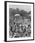 Children's Coronation Fete in Victoria Park, 1902-George Soper-Framed Art Print